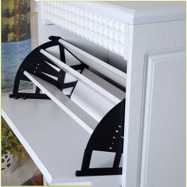 Apartment Modern 120cm PVC Coating MDF Wood Shoe Organizers