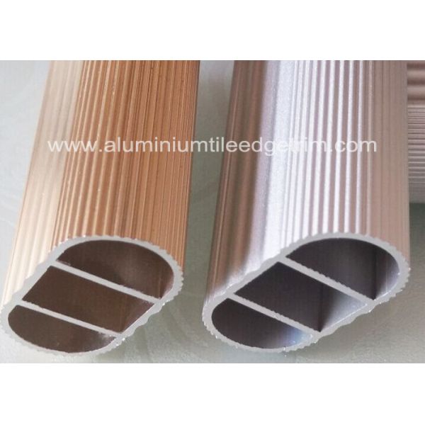 Buy Clothesline Pole Extruded Aluminum Tubing Anodized Surface For Wardrobe at wholesale prices