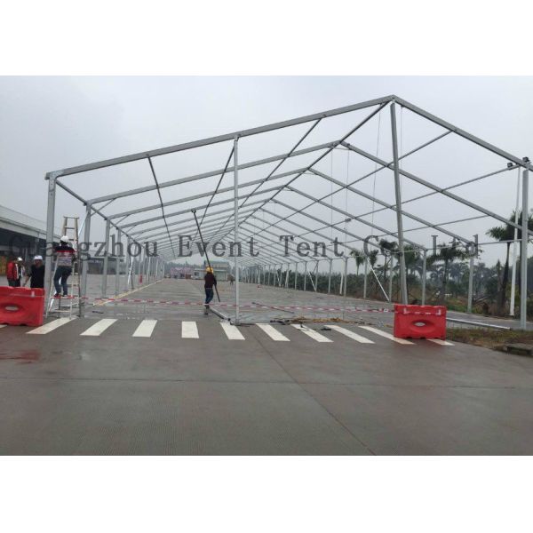 aluminum structure PVC fabric a frame tent for promotion events