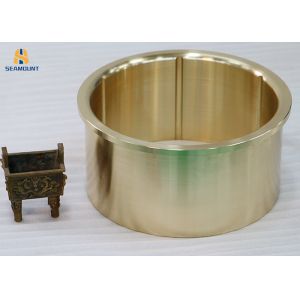 Industrial Cone Crusher Parts C93200 / SAE 660 Cast Bronze Bushings