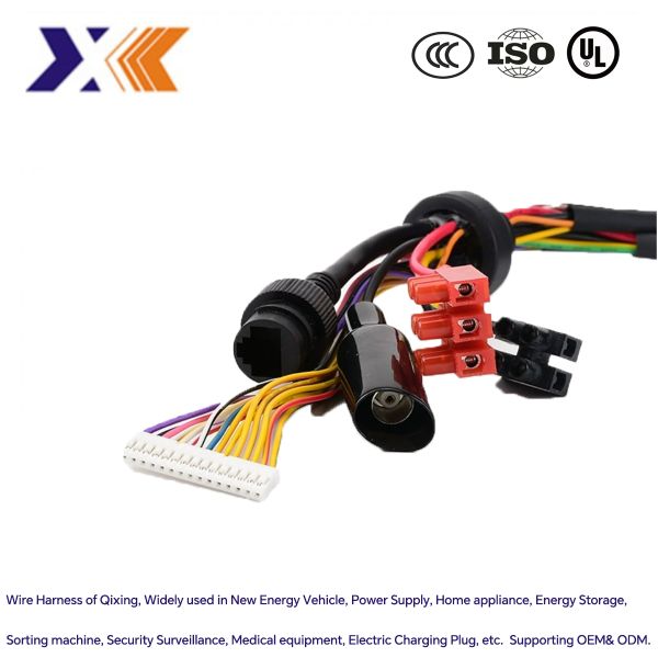Automotive Backshell Connector Cable Assembly for Customized Electric Security Devices