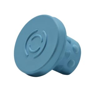 13mm 20mm Injection Vial Stopper Blue Silicone Rubber Stopper