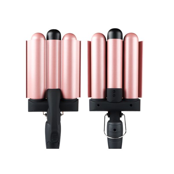 Buy Dual Voltage Three Barrel Hair Waver 1 Inch  For Salon And Travel at wholesale prices
