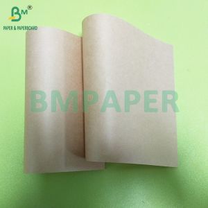 60gsm 100% Virgin Wood Pulp Brown Kraft Bags Paper For Food Packing