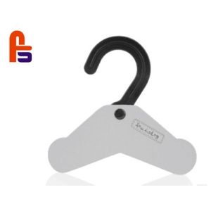 Garment Clothes Custom Cardboard Hangers Recycled With Offset / Flexo Printing