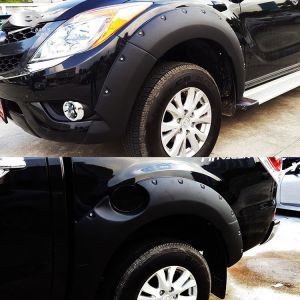 ABS Car Fender Flares Pocket Style Set For Mazda Bt-50 2012-2019