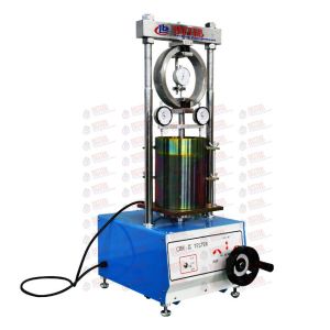 CBR Test Machine With Load Ring Soil Test Equipment