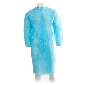 China Non Toxic CPE Apron / Disposable Apron With Sleeves Environmentally Friendly on sale