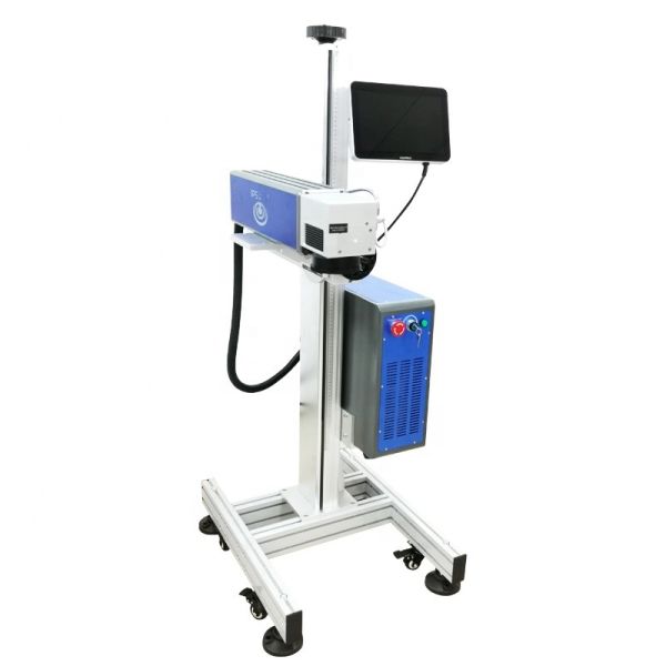 Wood Crystal Plastic Writing CO2 Laser Marking Machine 2D 3D 20W 30W Food