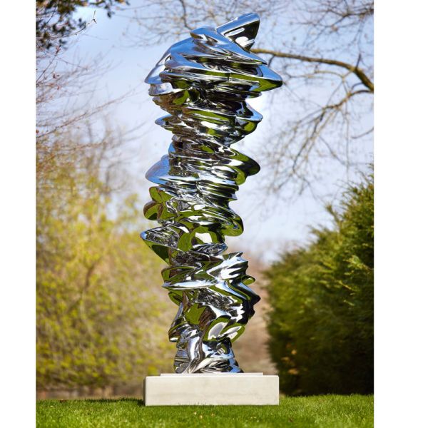 Buy Outdoor Metal Art Stainless Steel Modern Abstract Sculpture at wholesale prices