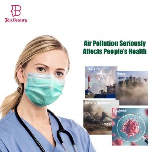 Personal Protctive Dispsoable Face Mask Non Woven Fabric Material Folding