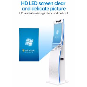22inch/32inch Touch Screen Kiosk Credit Payment Automated Service Station