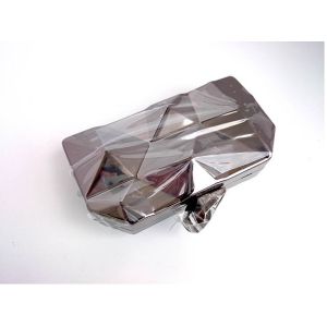 New metal diamond fashion clutch bag dinner diagonal portable shoulder bag woman