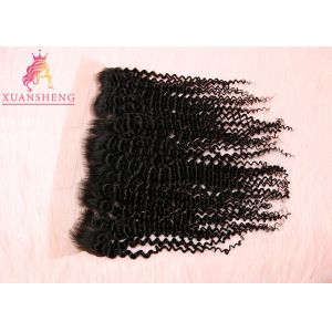 Cuticle Aligned Raw Hair Deep Curly 13*4 Virgin Frontal Silky Lace Frontals