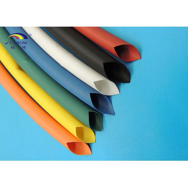 RoHS Flexo Colored Heat Shrink Tubing Polyolefin Heat Shrink Tubing