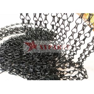 Anodized Lightweight Double Hook Aluminum Door Hanging Chains