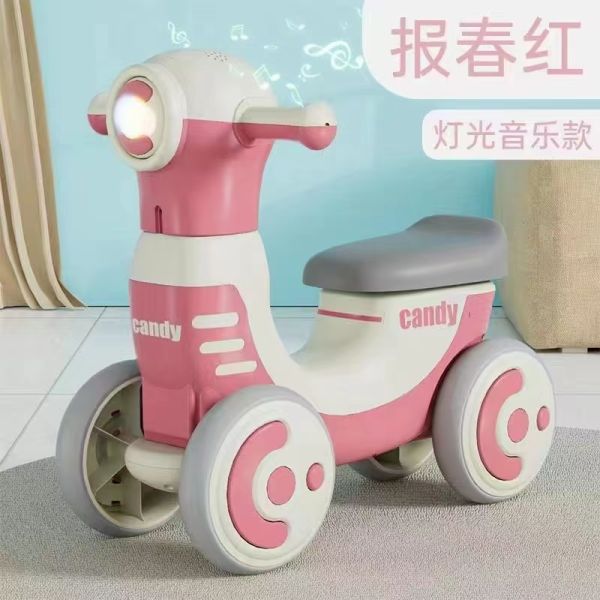 CE Fashionable 1-3 Years Old Childrens Ride On Cars Four Wheel Balance Bike