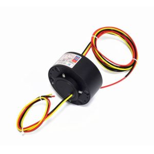 Durable Industrial Slip Ring , Continuous Transmission Signal Compact Slip Ring