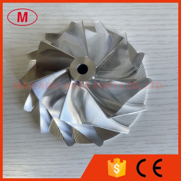 forward 75.88/108.90mm 7+7 blades high performance Turbo milling/aluminum 2618/billet compressor wheel