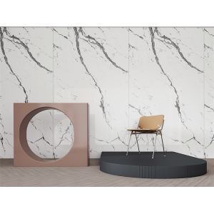 Quality 1600x3200mm Polished Sintered Stone Slab for Villa Design for sale