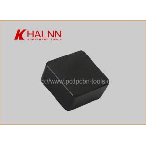 Gcr15 Machining CNGN Solid CBN Inserts , CBN Turning Tools High Efficiency