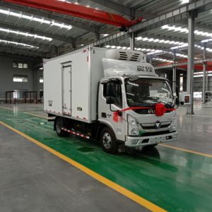 New Model Lightweighting 4x2 FOTON 4.2M Refrigerated Trucks Van Refrigerator