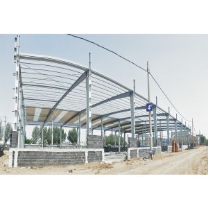 Q345 Purlin Column JIS Prefabricated Steel Structures Framing Studs