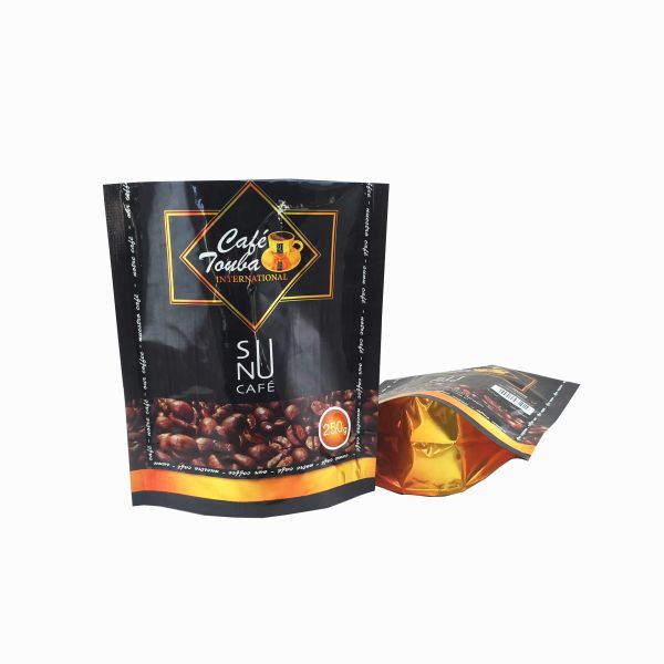 Buy Custom Printing 500g standup foil lined coffee bag packaging at wholesale prices