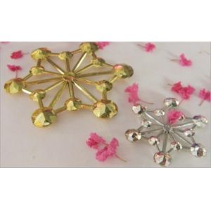 10CM Christmas Snowflake, Plastic Snowflake