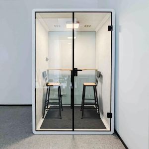 Extendable Silent Phone Booth Aluminum Alloy Soundproof Home Office Pod