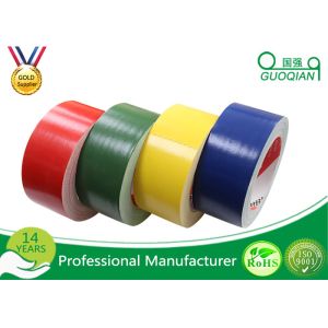 Economical Wide Coloured Duct Tape White For Warning / Sealing