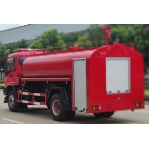 240HP 6 Wheeled Fire Truck With Water Tank 10T Multifunctional