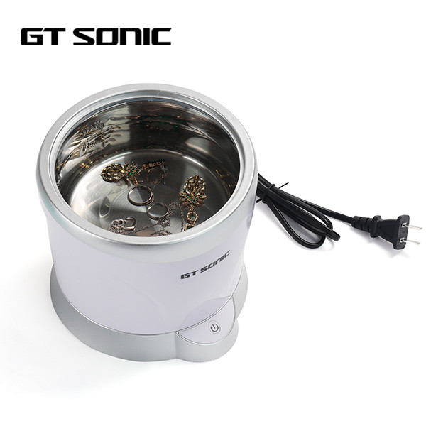 Buy One Button Household Ultrasonic Cleaner With Detachable Tank Round Shape at wholesale prices