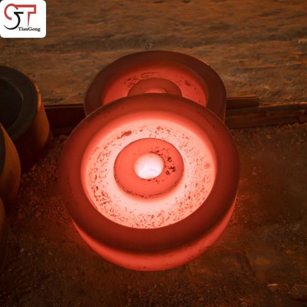 Heavy Duty Free Forging Gantry Crane Wheel For Port And Industrial Crane