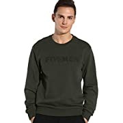 400GSM 320GSM O Neck Men'S Crewneck Sweatshirt Anti Shrink