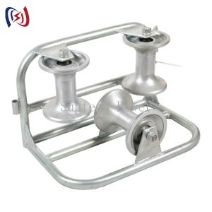 Aluminum Rollers Stringing 200mm Heavy Duty Cable Rollers