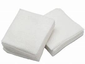 0609 55% Cellulose 45% Non Woven white Polyester wipe