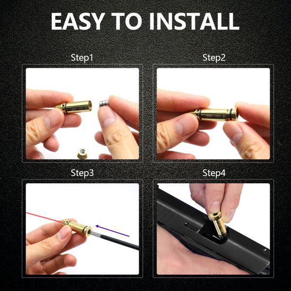 Integral Mount Laser Training Cartridge 38SPL Caliber Bullet