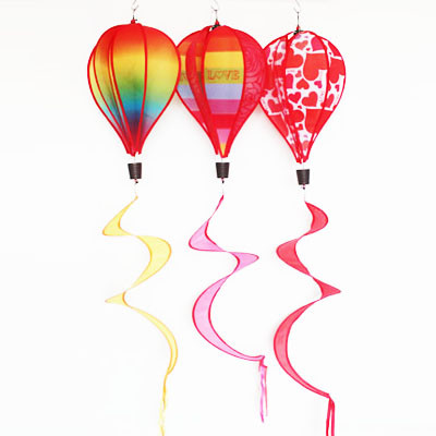 Buy Hot Air Ballon wind spiral rainbow at wholesale prices