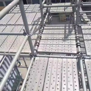 Durable Galvanized Steel Hook Scaffolding Planks For Construction