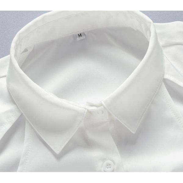 Small Quantity Garment Manufacturer Women'S Long Sleeve Shirt Back Hollowed Out Lace Up Top