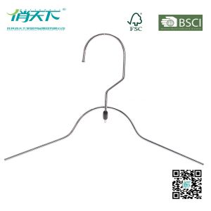 Betterall Simple Thin Chrome Metal Hanger for Shirts