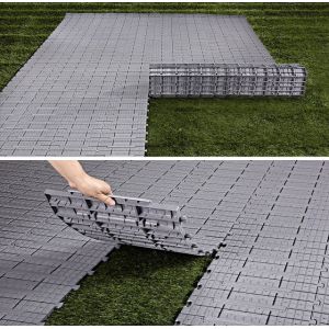 Turf protection flooring tiles covering pvc floor portable floor temporary
