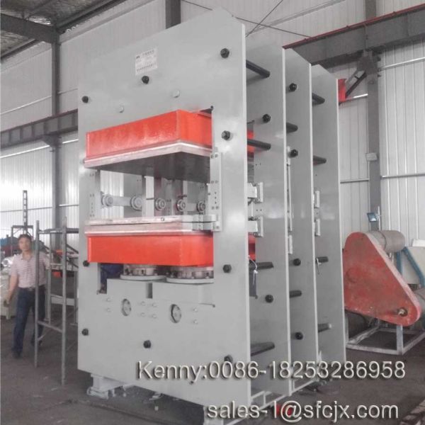 Buy 1200x1200 mm Frame Type Plate Hydraulic Curing Press for Rubber Plate / Rubber Carpet at wholesale prices