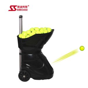 China S4015 Tennis Practice Machine , Inside Li Battery Tennis Training Machine on sale