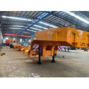 Customizable Steel Multi Axis CIMC Lowbed Semi-Trailer Truck Trailers