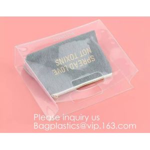 Promotion Transparent Clear Shopping Pvc Bag With Custom Print Nylon & PVC