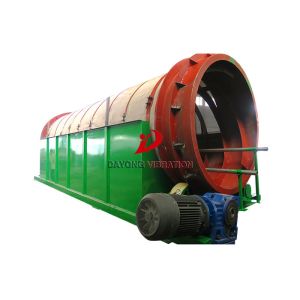 Large Capacity Quartz Ore Vibrating Trommel Screen Machine For Mining Screening