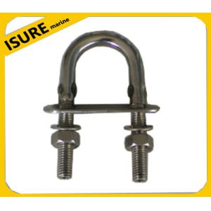 Quality U Bolt with Wing Nut &amp; Plate stainless steel for sale