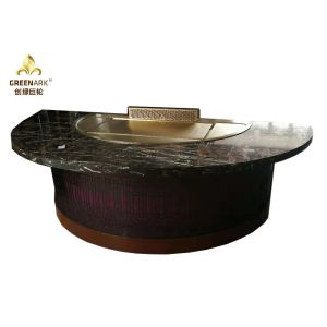 Electric Induction Japanese Teppanyaki 380V With Air Blower